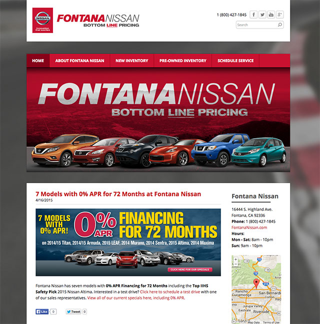 Fontana Nissan Blog