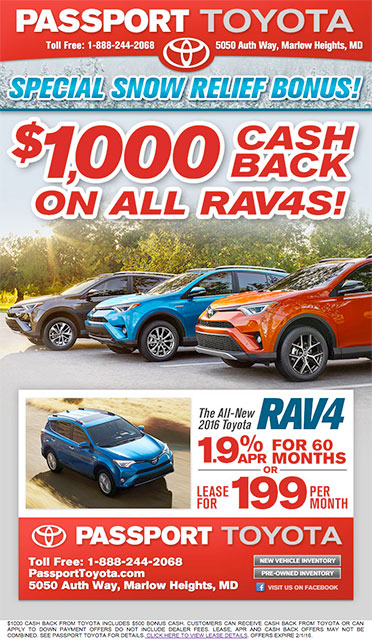 Toyota RAV4 Eblast by 72 Advertising
