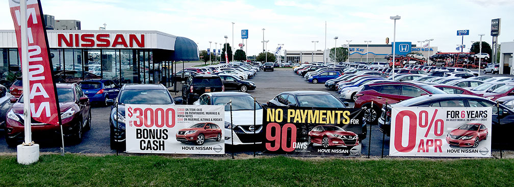 Auto Dealership Banners